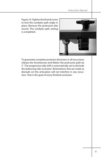 denar® articulator system instruction manual - Whip Mix