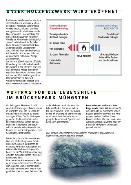 wfb magazin - Lebenshilfe-Solingen