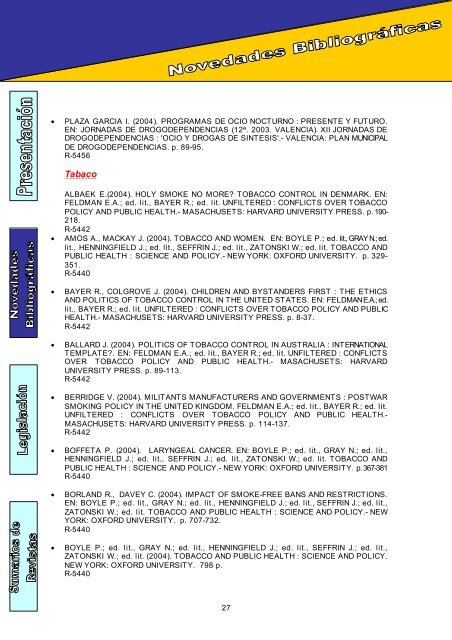 1 Su elaboración en formato electrónico, iniciada en julio de 2002 ...