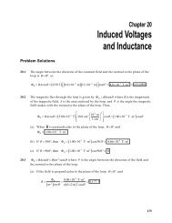 Chapter 20 Solutions - Mosinee School District