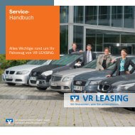 Service-Handbuch 01/2011 - VR-Leasing AG