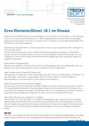 Creo Elements/Direct 18.1 im Einsatz - Techsoft Datenverarbeitung ...