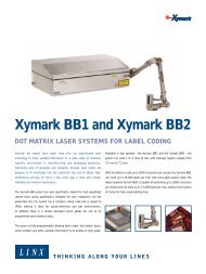 Xymark BB1 and Xymark BB2 - linx