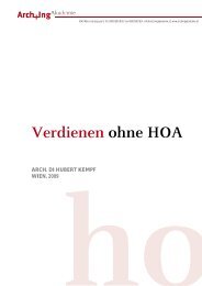 Verdienen ohne HOA - Dipl. Ing. Hubert Kempf