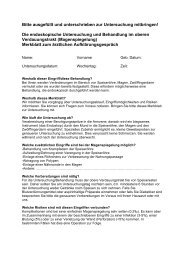 Merkblatt Magenspiegelung - Magen-Darm Aarau AG