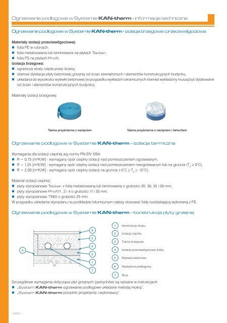 Ogrzewanie podÅogowe w Systemie KAN-therm- informacja ...