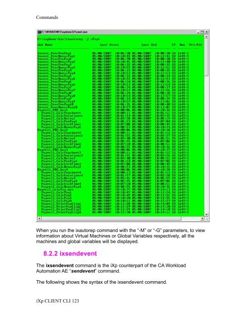 CA Workload Automation iXp User Guide - CA Technologies