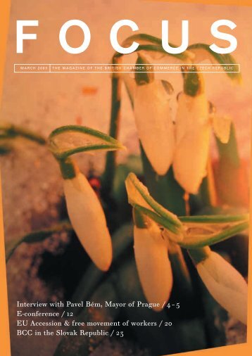 Mar - British Chamber of Commerce in the Czech Republic