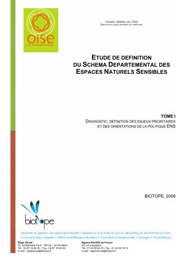 espace naturel sensible - Conseil général de l'Oise