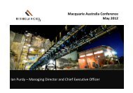 May 2012 Macquarie Conference Presentation - Mirabela Nickel