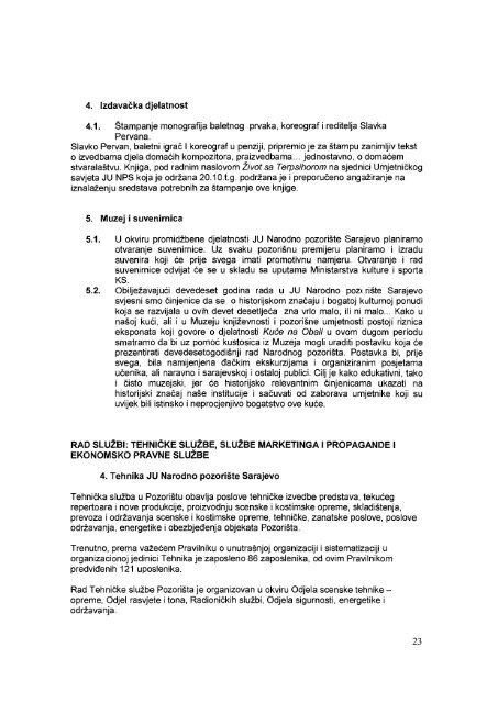 Program rada NP.pdf - SkupÅ¡tina Kantona Sarajevo - Vlada Kantona ...