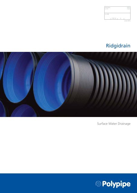 Ridgidrain - Polypipe