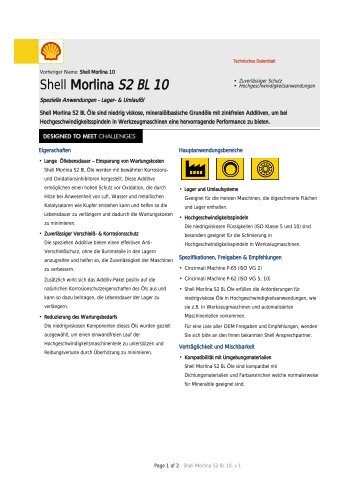 Shell Morlina S2 BL 10