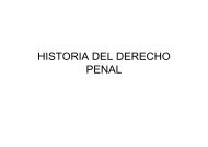 HISTORIA DEL DERECHO PENAL