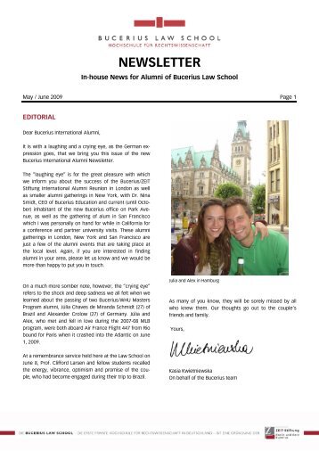 newsletter - Bucerius Law School