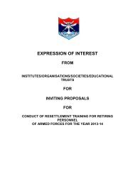 expression of interest - Directorate General Resettlement (DGR)