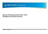 Monash HR Operational Plan 2012 - 2014 ... - Adm.monash.edu