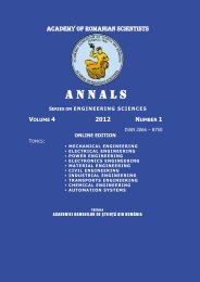 Volume 4 nr 2 / 2012 - Academia Oamenilor de Stiinta din Romania