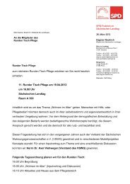 11. Runder Tisch Pflege am 19.04.2012 um 16.00 Uhr - Dagmar ...