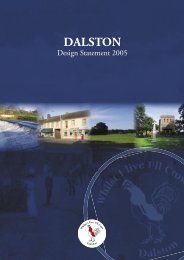 design statement - Dalston Parish Council