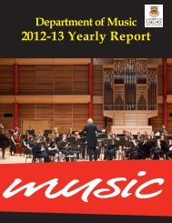 Here's - Department of Music - University of Calgary