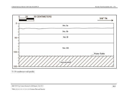 4.12 Test Excavation 167 (T-167) - Honolulu Rail Transit Project