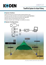 TrawlFish System for Asian Fishery