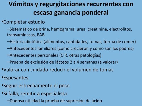 Reflujo gastroesofÃ¡gico del lactante - Sociedad de PediatrÃ­a de ...