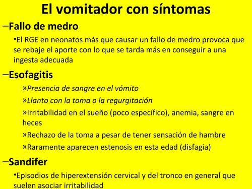 Reflujo gastroesofÃ¡gico del lactante - Sociedad de PediatrÃ­a de ...