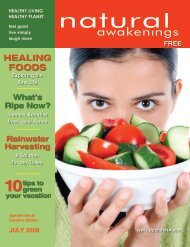 HEALING FOODS - Upstate Natural Awakenings