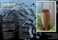 RAINWATER - Eco-Ideal Consulting Sdn Bhd