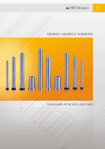 Stemple i matryce normowe - METALimpex