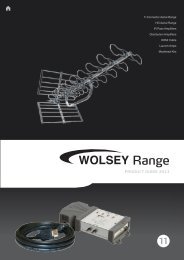 F-Connector Aerial Range - Triax
