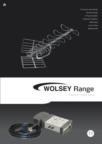 F-Connector Aerial Range - Triax