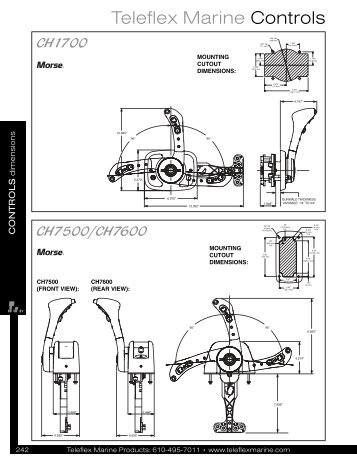 Teleflex Marine Controls - Jamestown Distributors