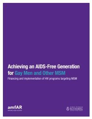 Achieving an AIDS-Free Generation for Gay Men and Other MSM