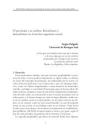 El personaje y su sombra. Rerealismos y desrealismos ... - Celarg.org