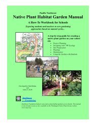 Native Plant Habitat Garden Manual - Washington Native Plant Society