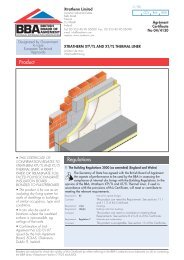 Product Regulations - British Board of Agrement