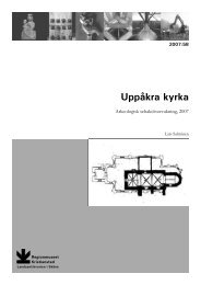 UppÃ¥kra kyrka. Arkeologisk schaktningsÃ¶vervakning, 2007. Rapport ...