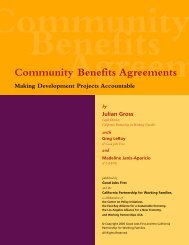 Community Benefits Agreements - Steven Reed Johnson