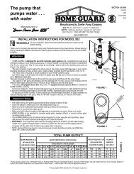 fm1282-HOME-GUARD Installation Instructions - King Pumps