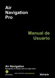 Air Navigation Pro Manual de Usuario - Xample