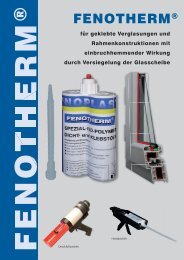 Fenosol fenoflex Joint produits d/'entretien