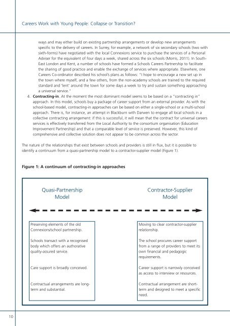 cegs occasional papper - Partnership for Young London