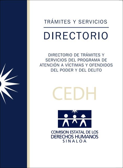 publicaciones - directorio de trÃ¡mites y servicios - ComisiÃ³n Estatal ...