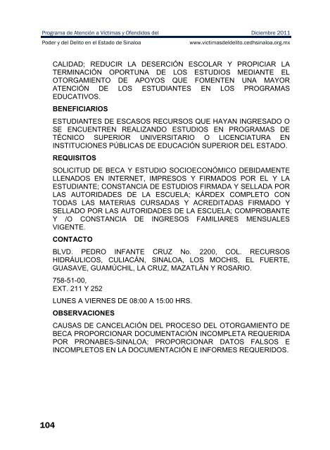 publicaciones - directorio de trÃ¡mites y servicios - ComisiÃ³n Estatal ...