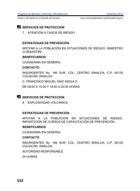 publicaciones - directorio de trÃ¡mites y servicios - ComisiÃ³n Estatal ...