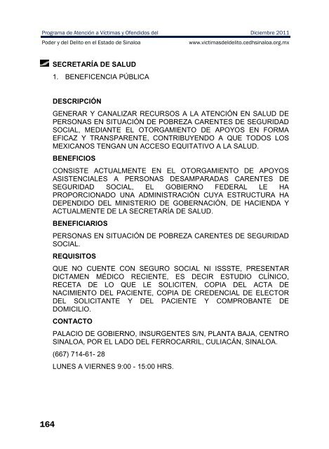 publicaciones - directorio de trÃ¡mites y servicios - ComisiÃ³n Estatal ...