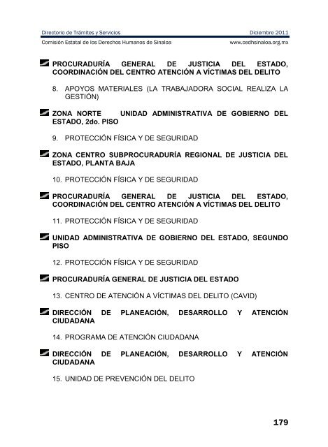 publicaciones - directorio de trÃ¡mites y servicios - ComisiÃ³n Estatal ...